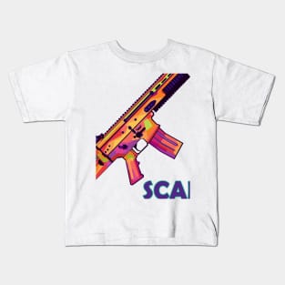 Scar-L assault rifle Kids T-Shirt